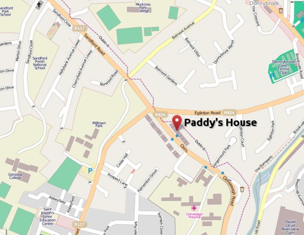 Paddy'S House Pensionat Dublin Eksteriør billede